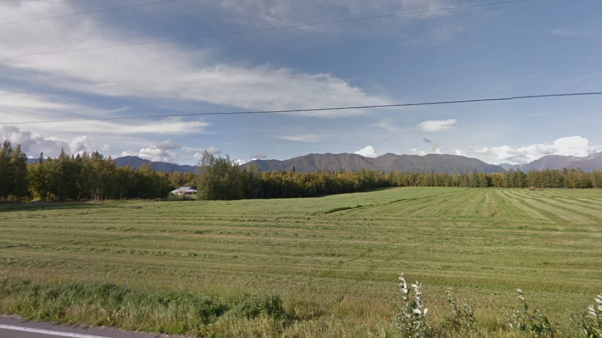 阿拉斯加農田分佈