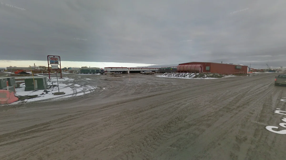 普魯德霍灣荒涼景觀