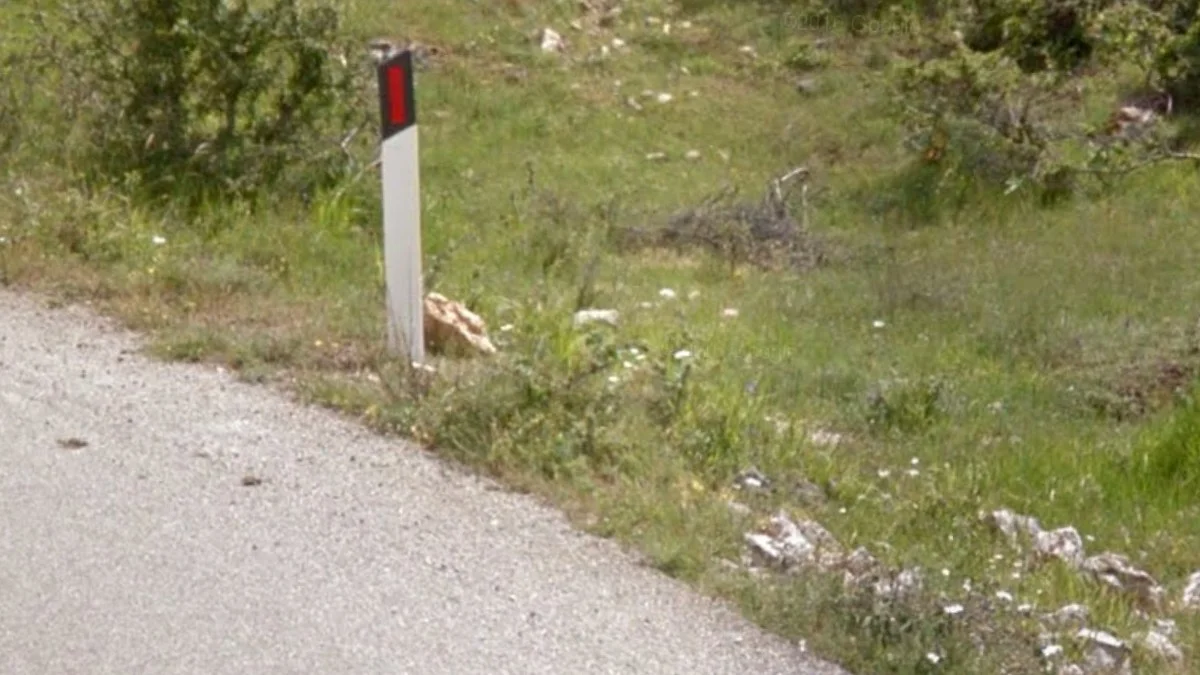 黑頂路邊防撞桿