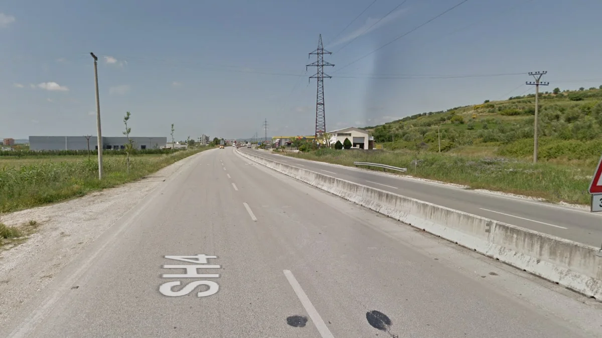 混凝土塊分隔道