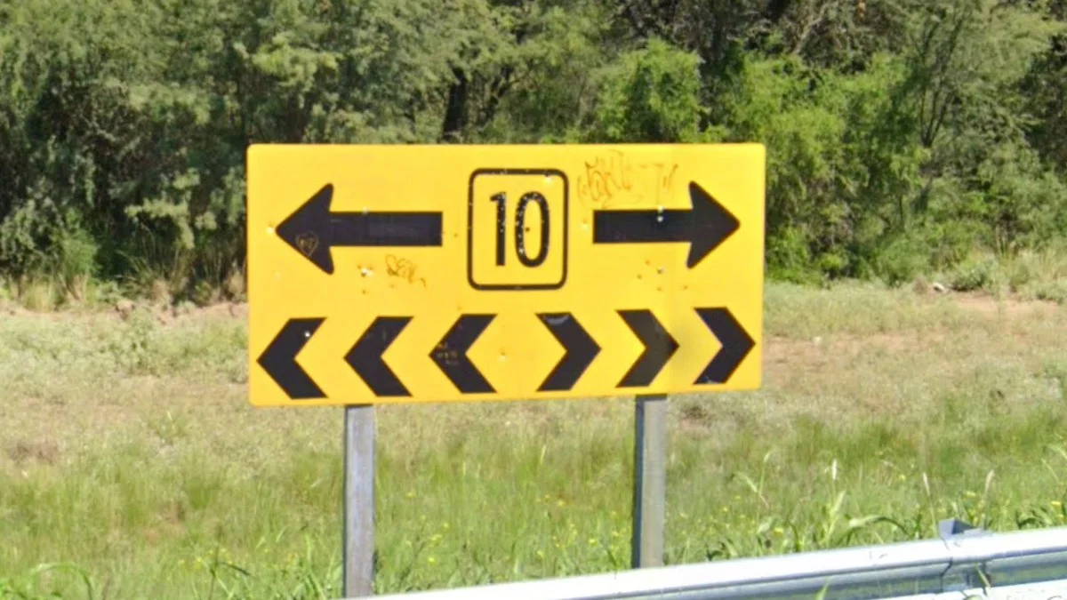 拉潘帕T字路口標誌