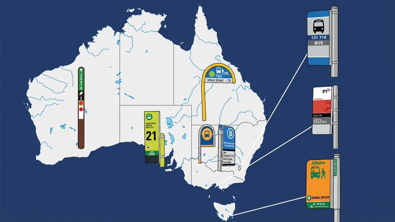各州獨特公車站牌設計