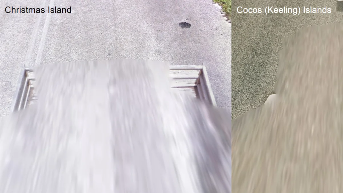 聖誕島/科科斯群島計入澳洲