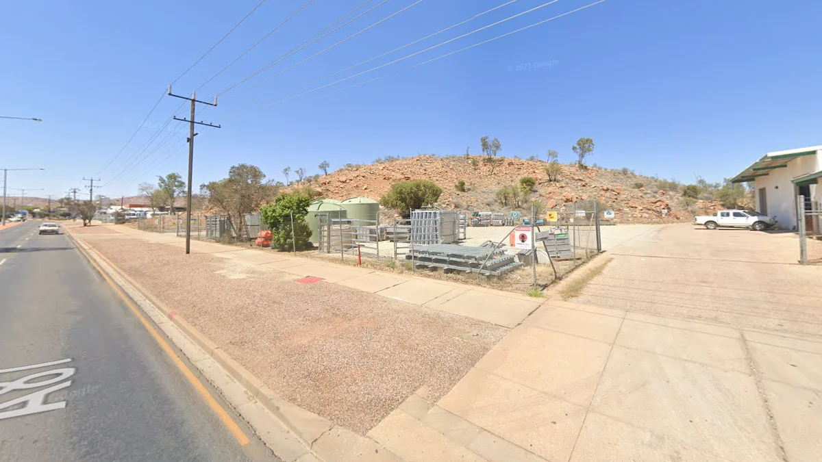 愛麗絲泉獨特橙色岩石