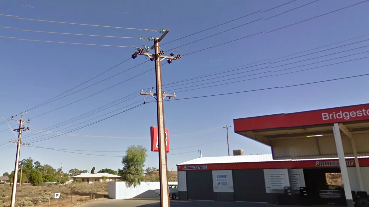 布羅肯希爾Stobie電線桿