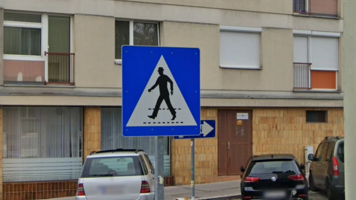 奧地利行人標誌