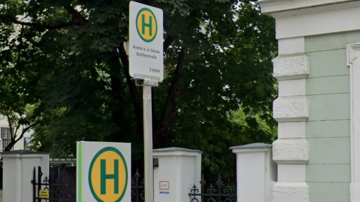 奧地利公車站牌