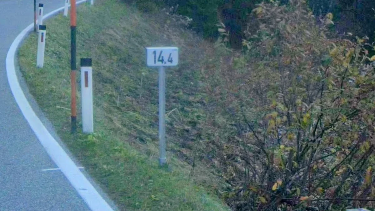 福拉爾貝格白色公里標