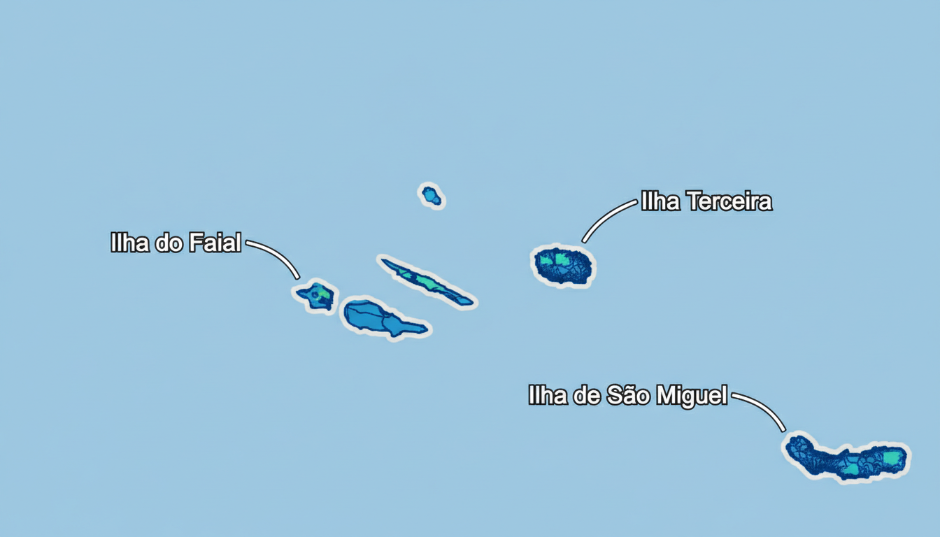 亞速群島街景車與島嶼線索