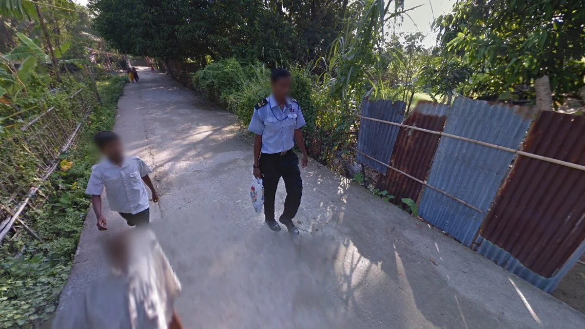 聖馬丁島保全護送徒步車