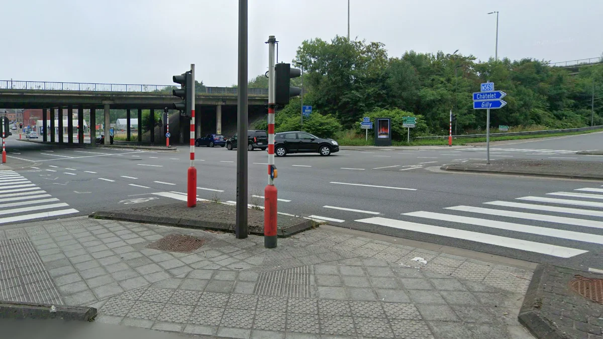 法蘭德斯交通號誌桿