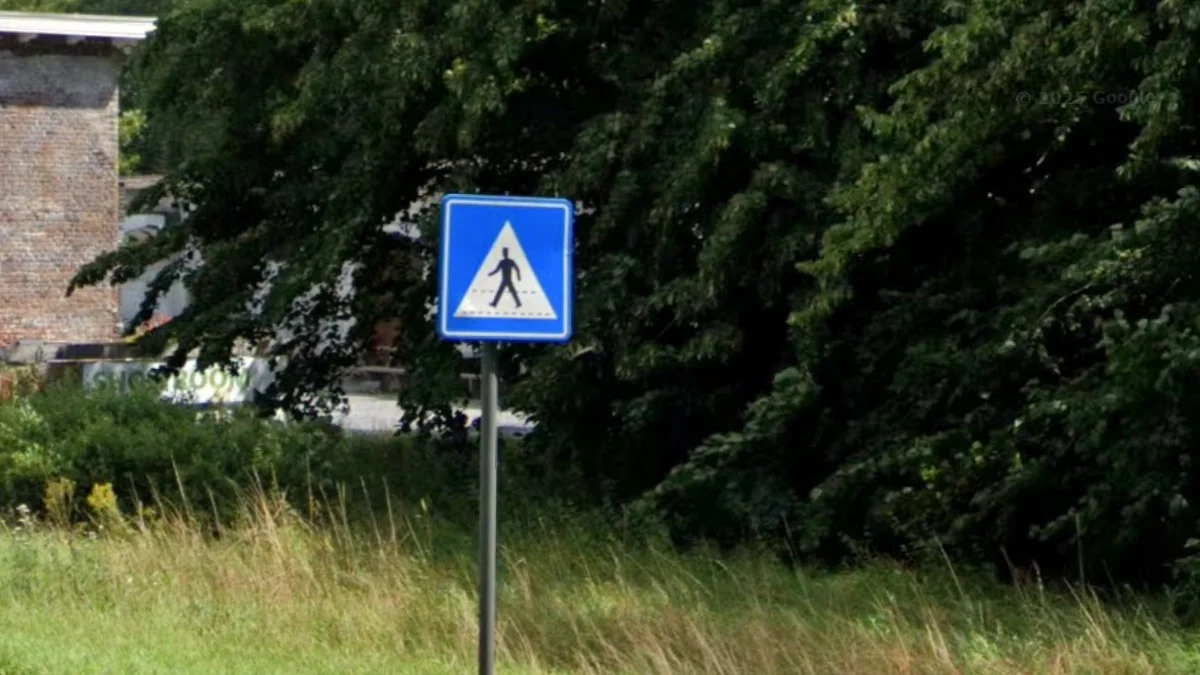 方形頭人行穿越道