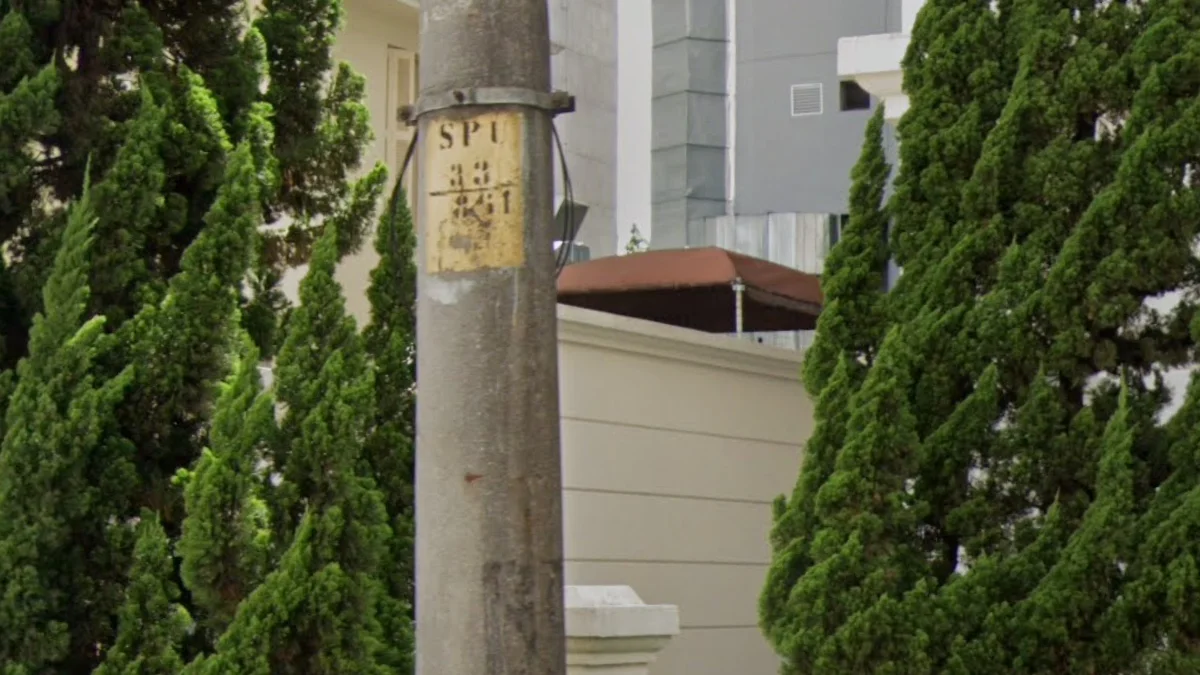 聖保羅方形黃色電桿ID