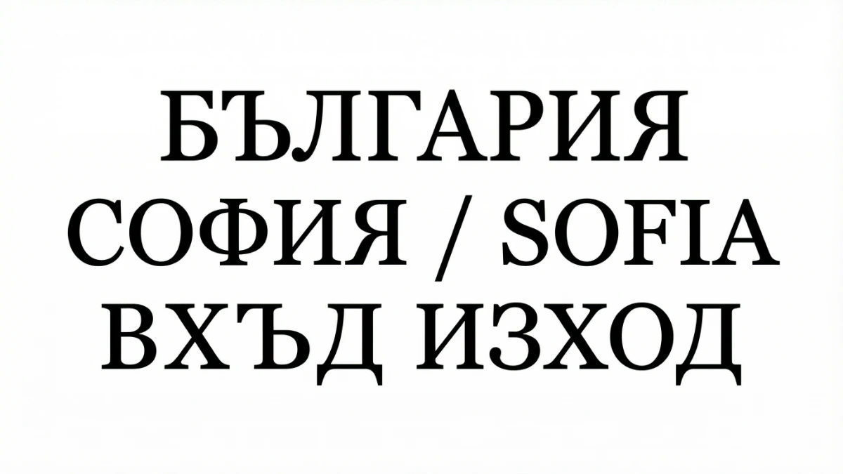 西里爾字母與拉丁字母並存