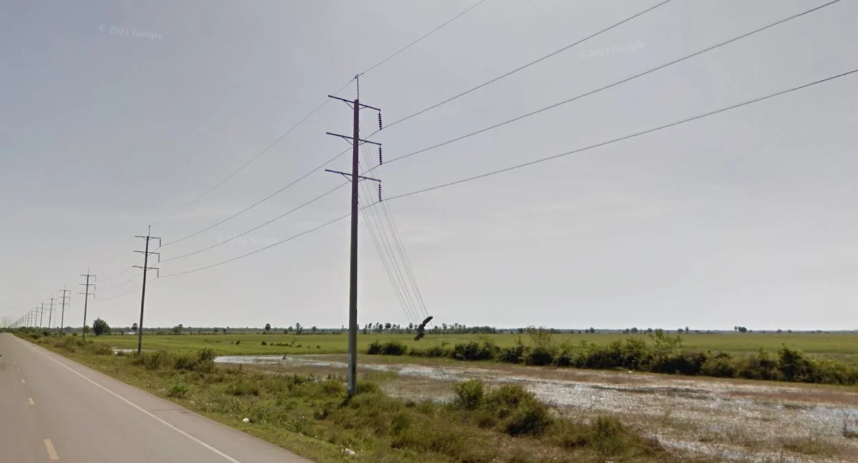 6號與5號公路獨特電線桿