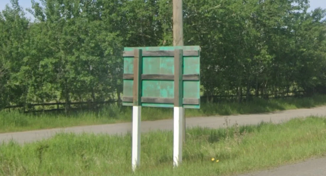 卑詩省綠色背面路牌