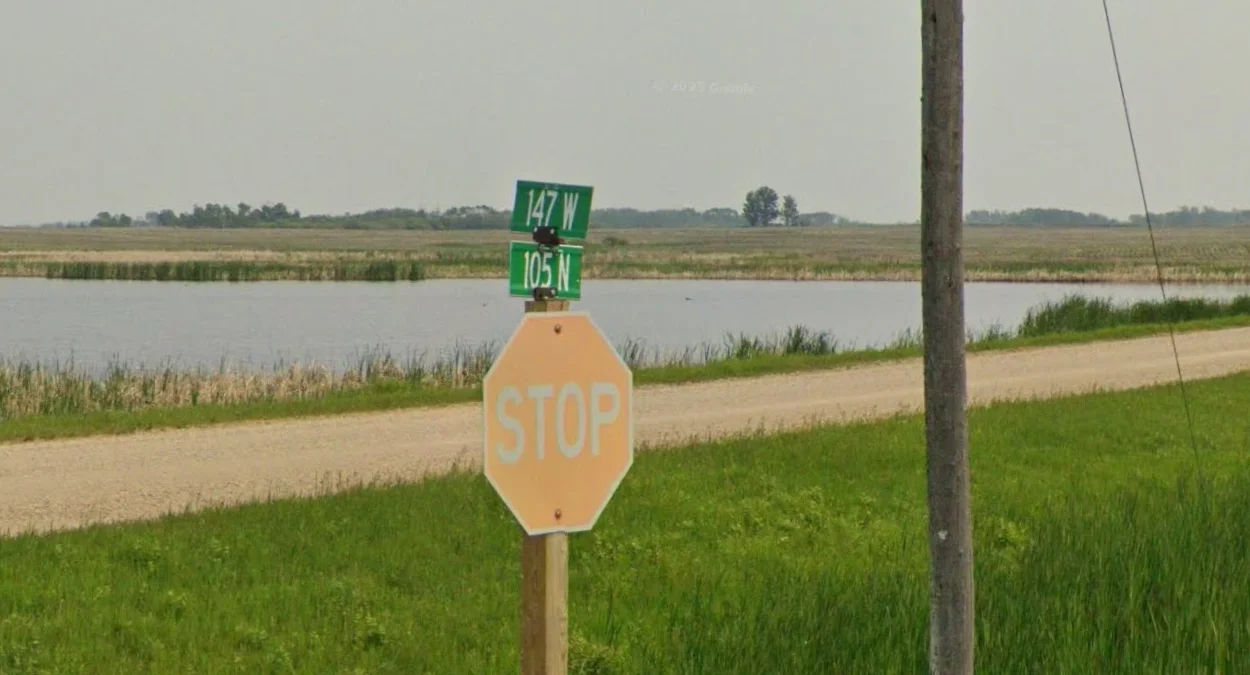 曼尼托巴省網格狀鄉村道路