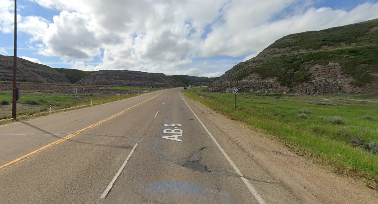 亞伯達省德蘭赫勒無樹峽谷