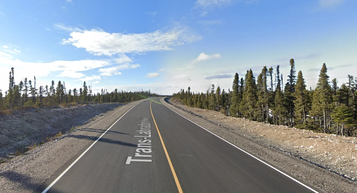 跨拉布拉多公路景觀