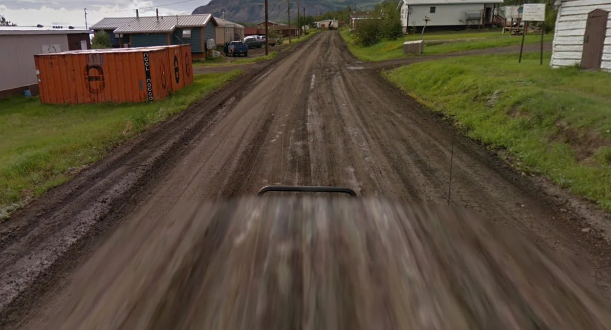 圖利塔獨特街景車與深色土