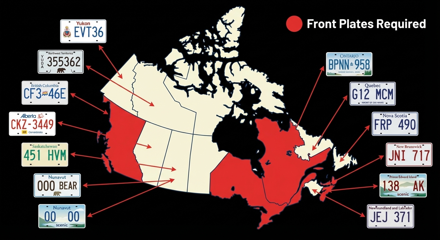 加拿大各省獨特車牌