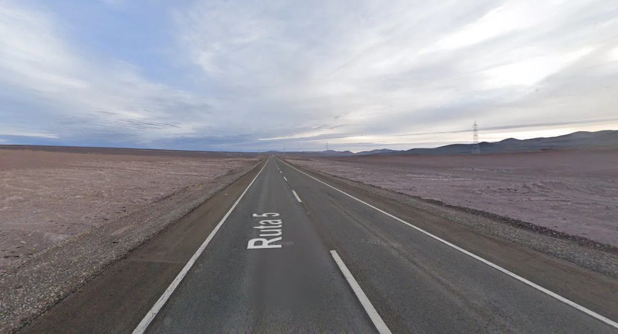 B-710與Ruta 5日落