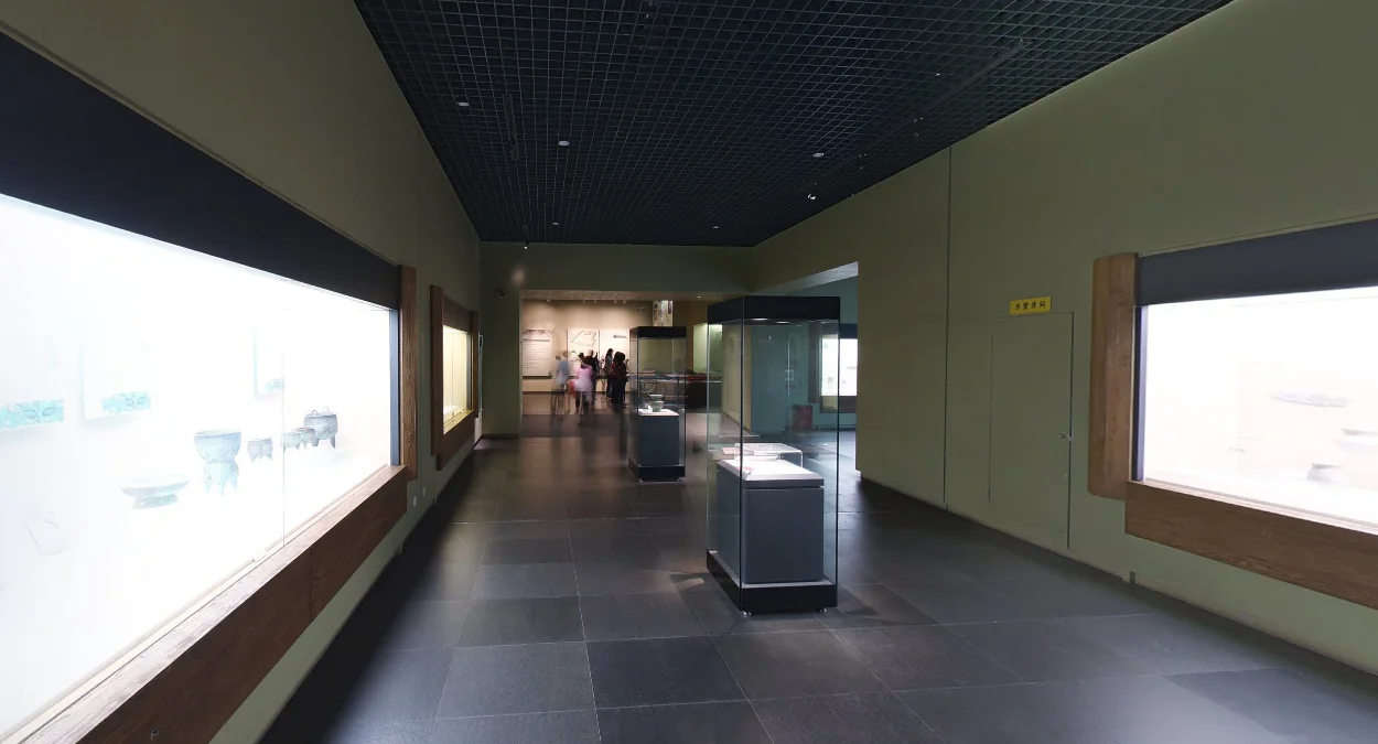 博物館內部街景