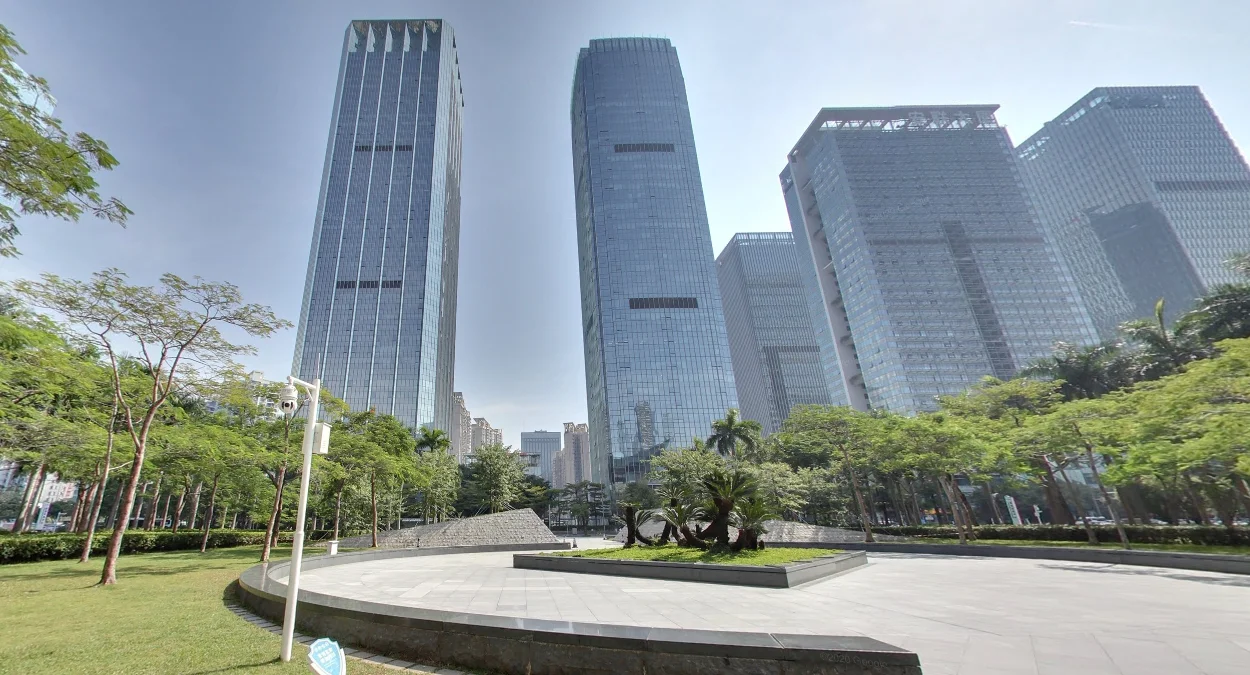 現代城市戶外街景