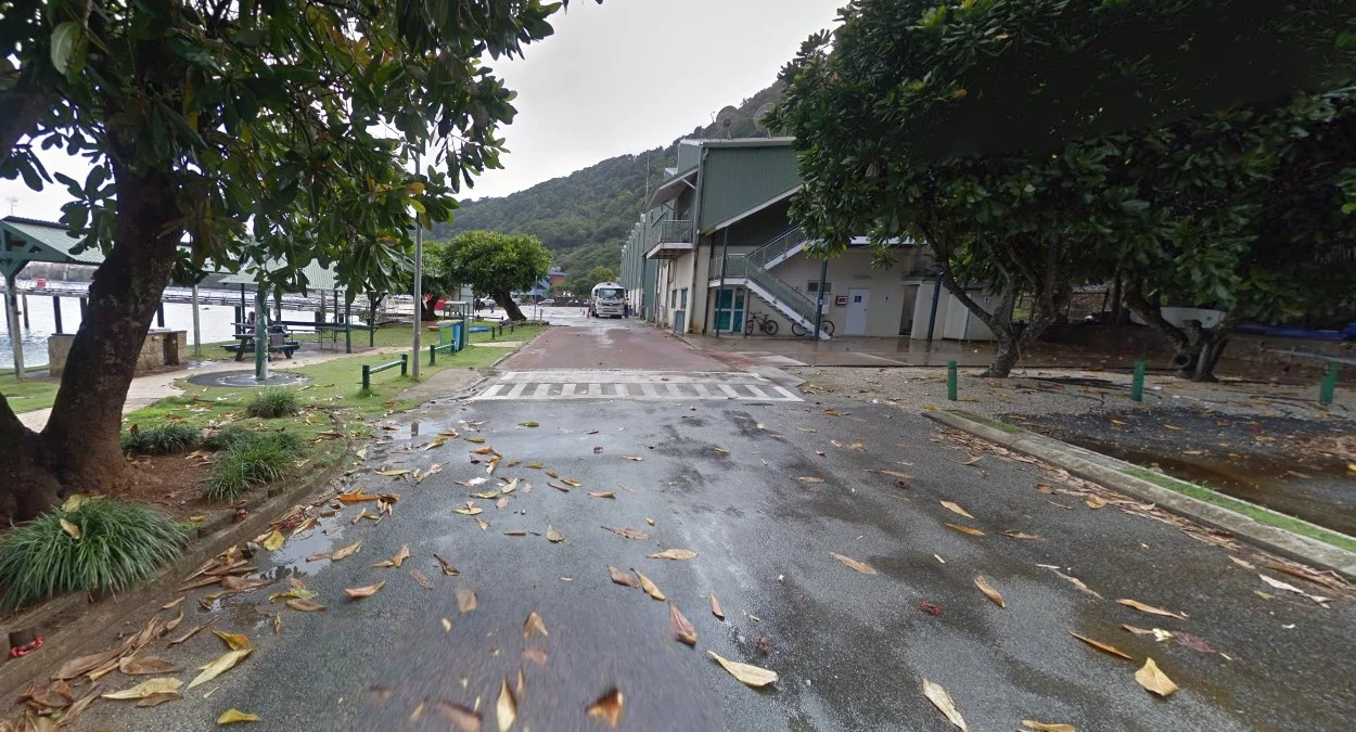 Jln Pantai 沿海徒步街景