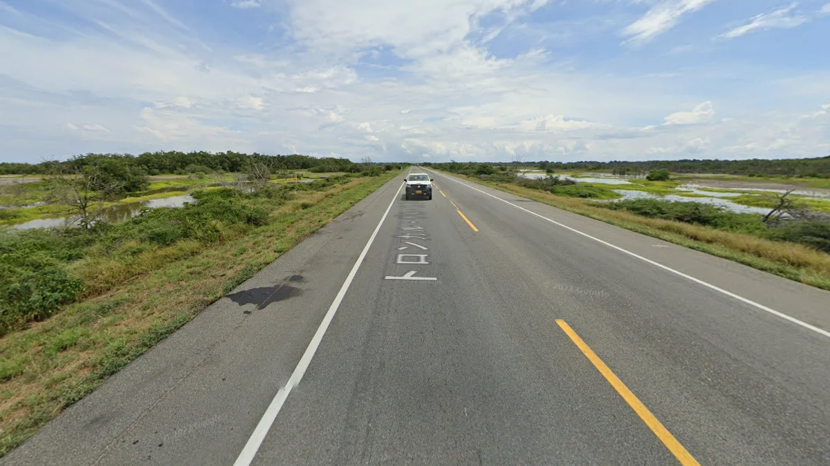 90號公路陸橋旁淺水區