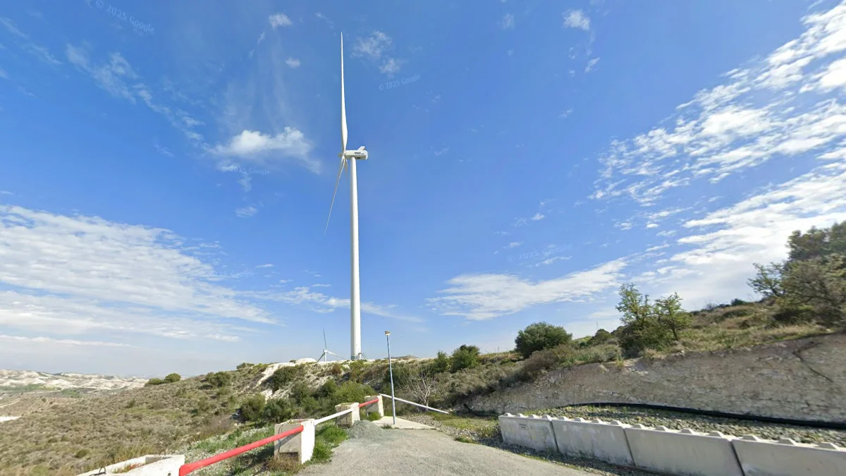 賽普勒斯兩大風力渦輪機集群