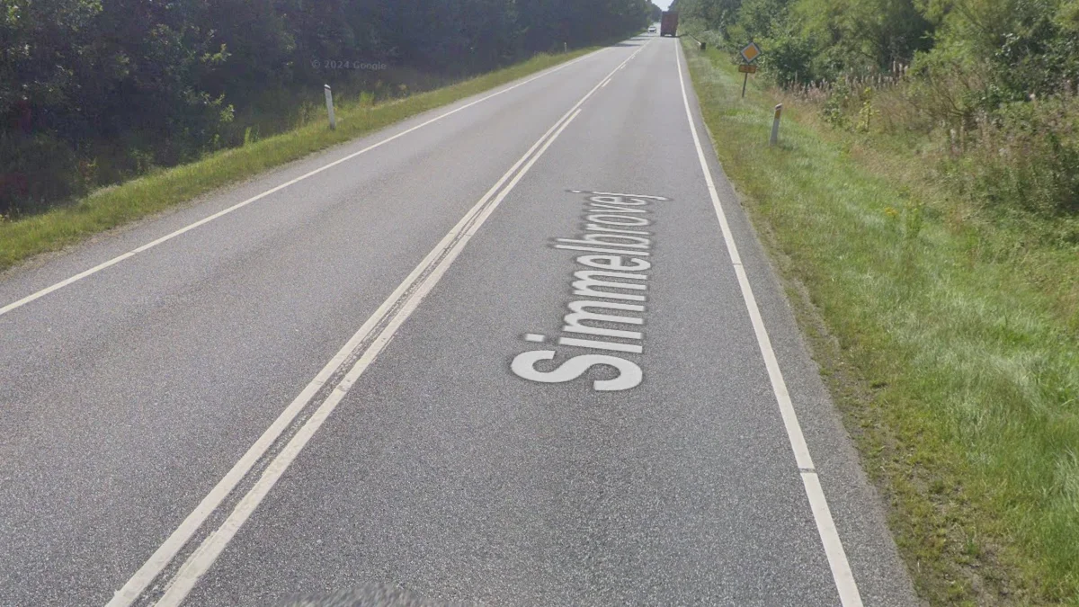 常見的白色雙實線