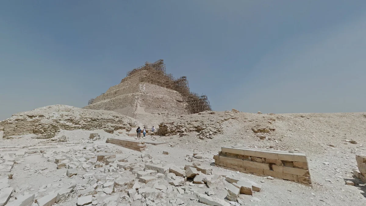 Djoser金字塔階梯狀結構