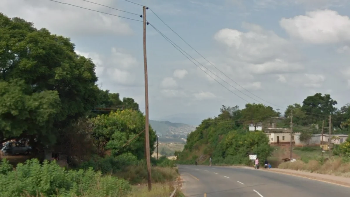 深棕色木製電線桿