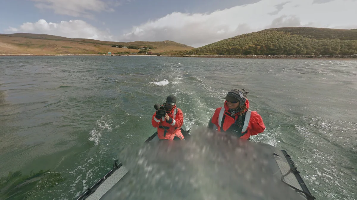 西點灣船隻街景車