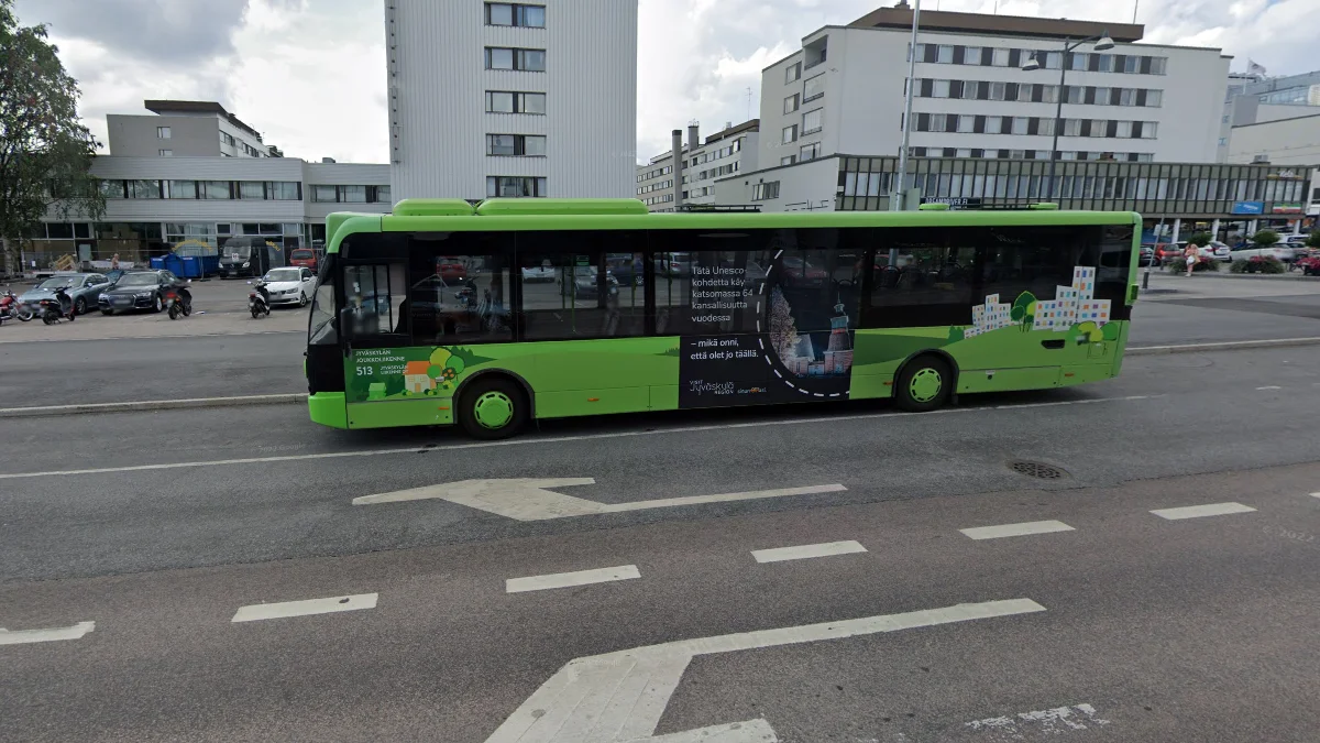 于韋斯屈萊綠色公車