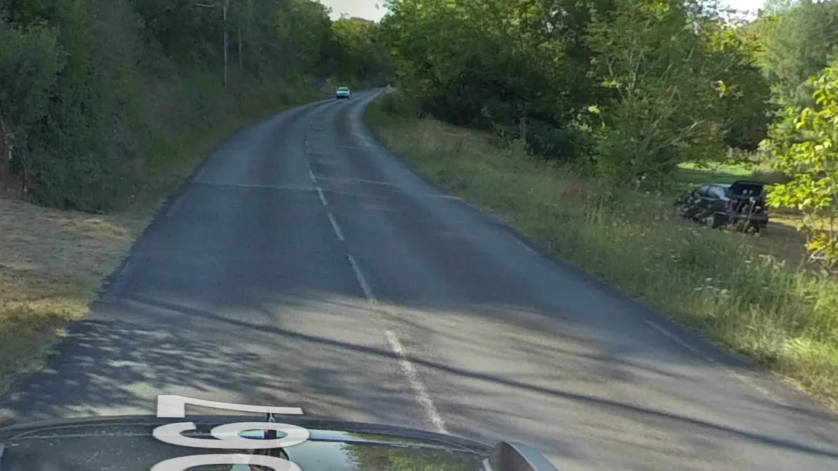 異常長虛線中間線