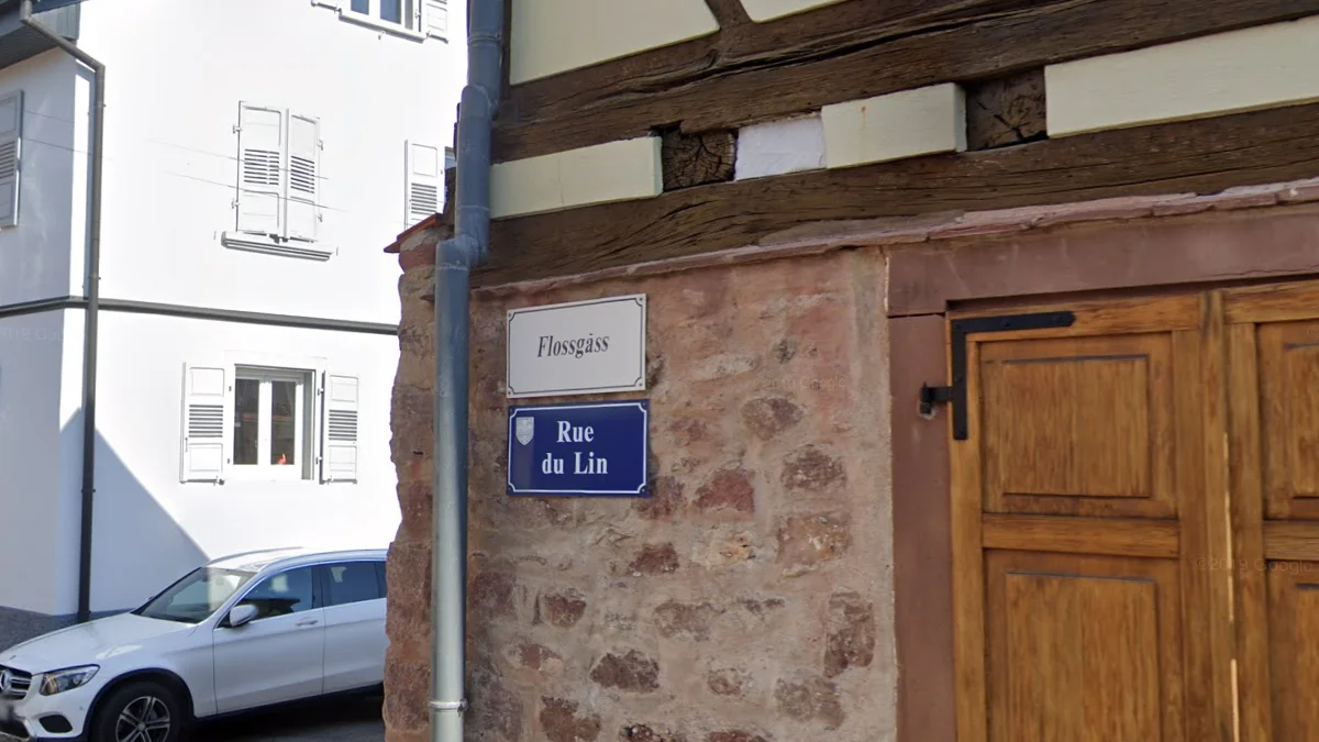 阿爾薩斯德語方言街牌