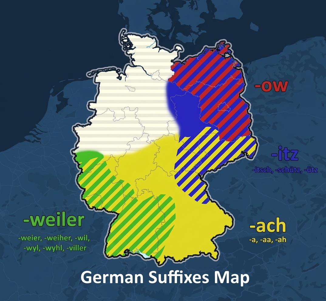 地名詞尾區域判斷