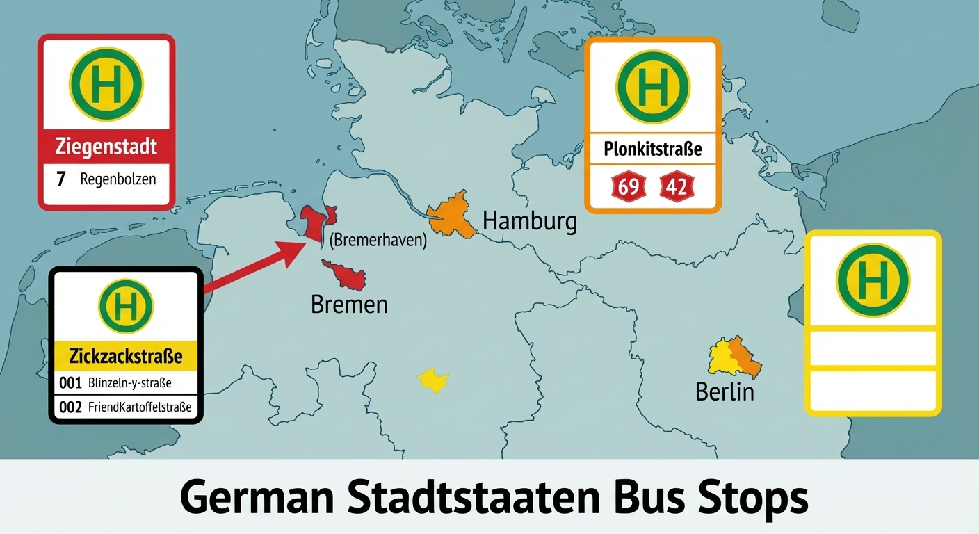 德國城市邦獨特公車站牌