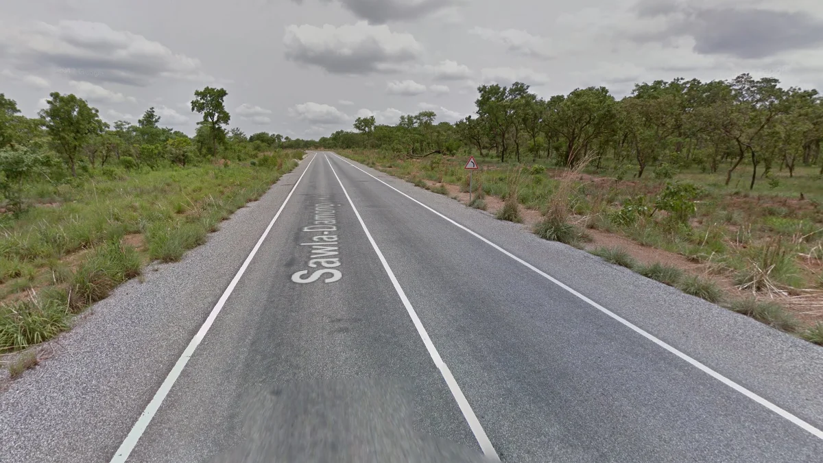 Sawla-N10路段清晰新標線