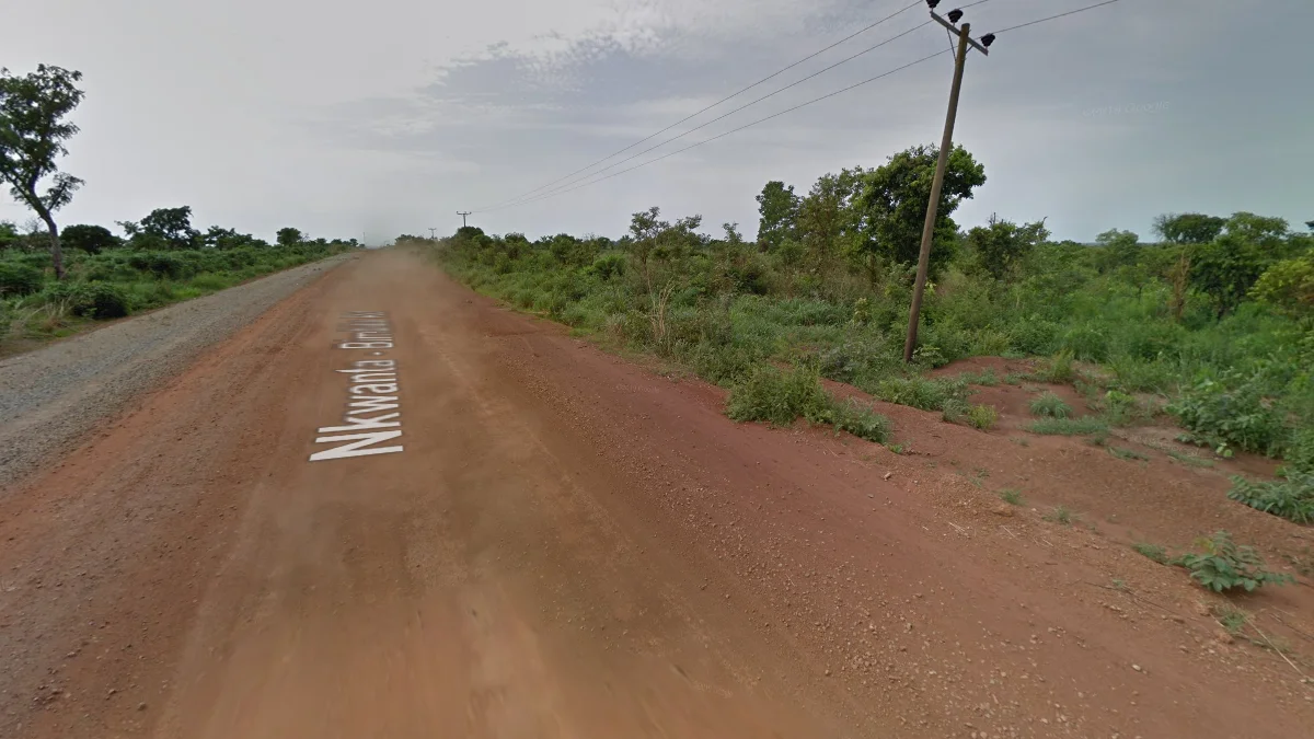 Nkwanta-Domanko未鋪裝路段