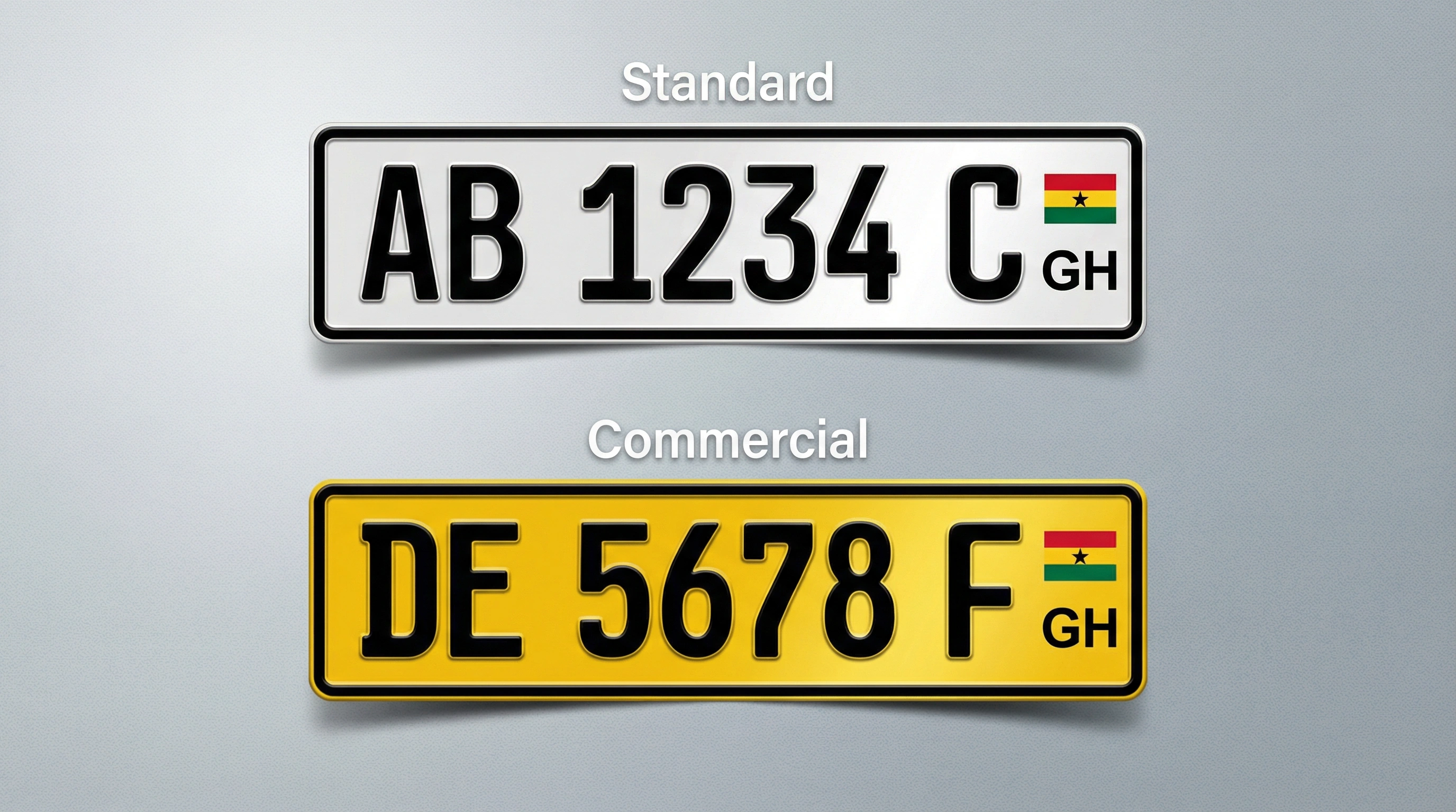 白黃色車牌混合使用