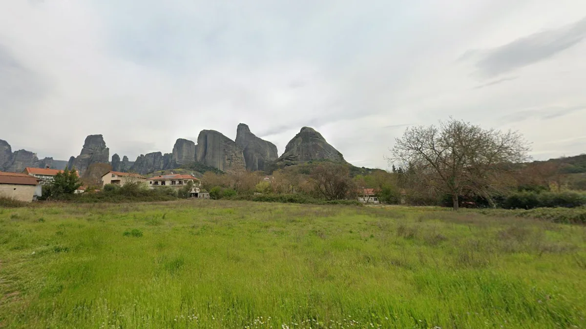 Trikala北部的梅特奧拉巨石山