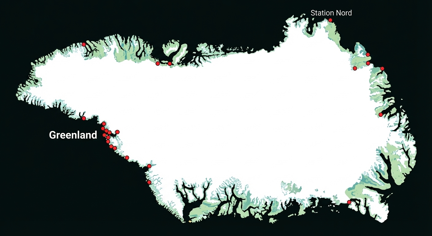 格陵蘭島綜合街景特徵
