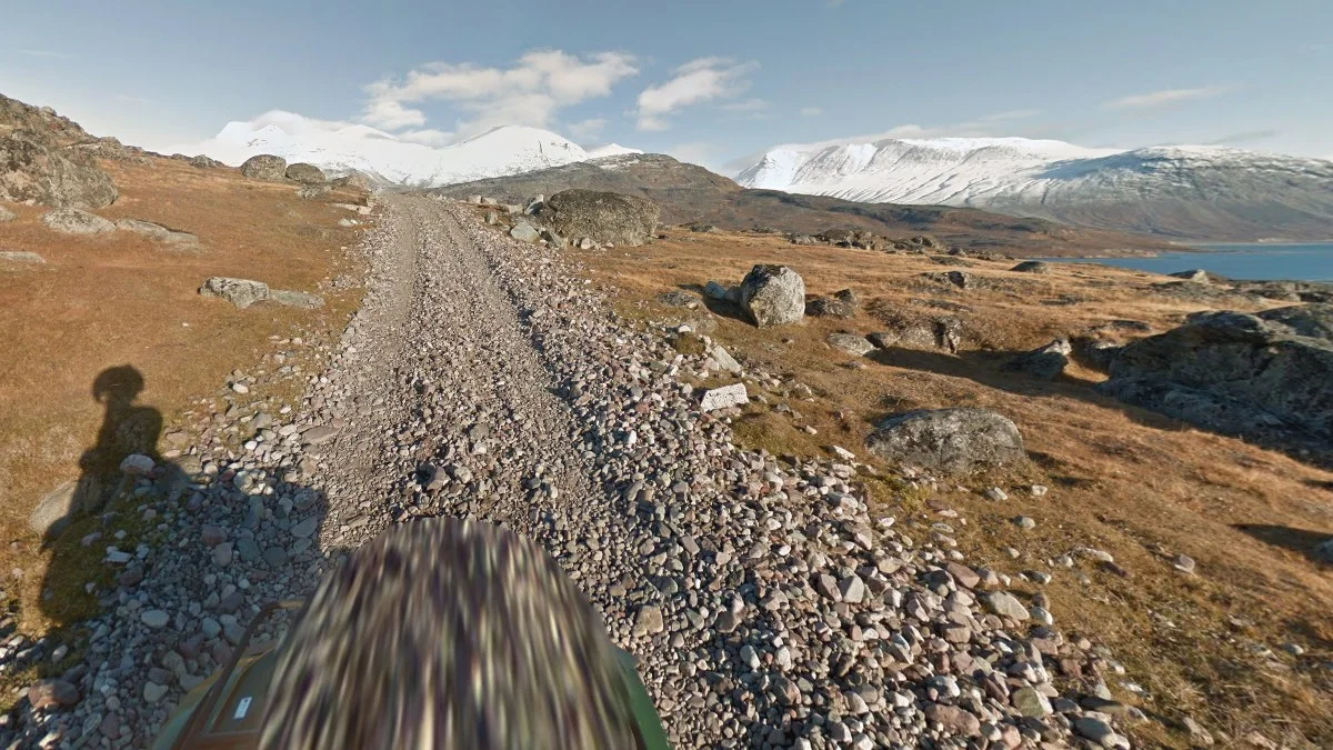 伊加利庫東北雪山與綠沙灘車