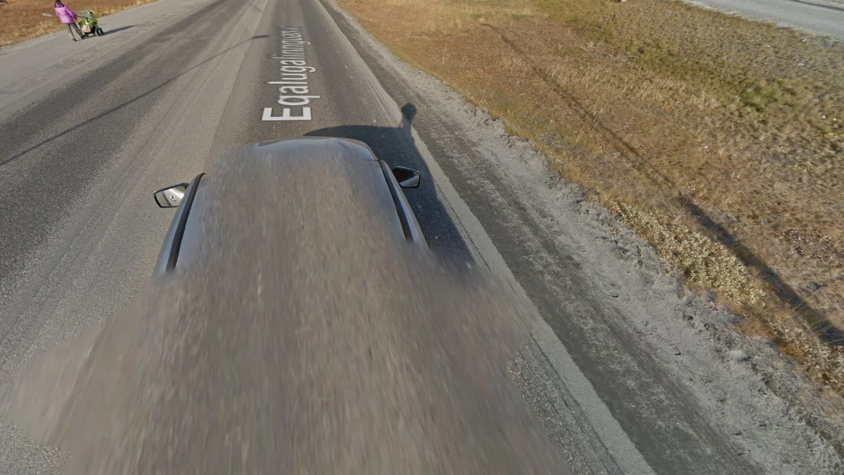 格陵蘭獨特街景車輛