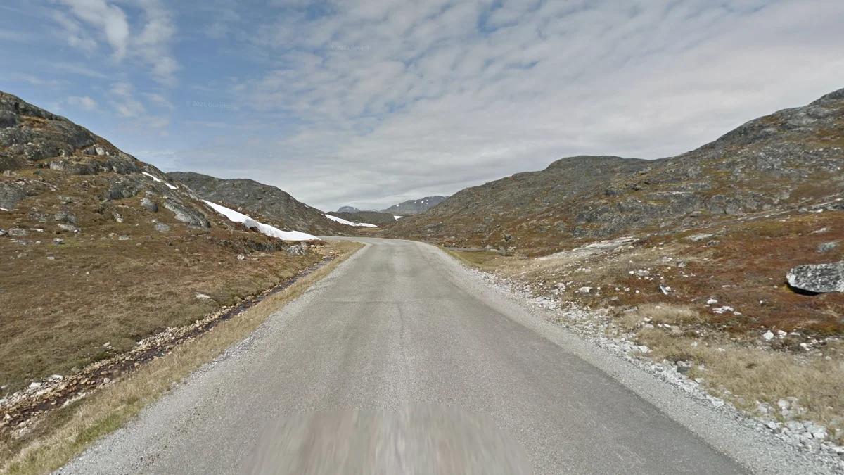 格陵蘭貧瘠無樹景觀