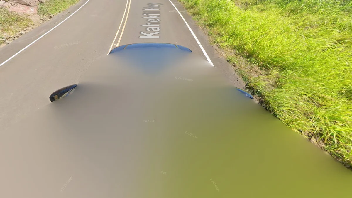 三大島嶼黑色街景車