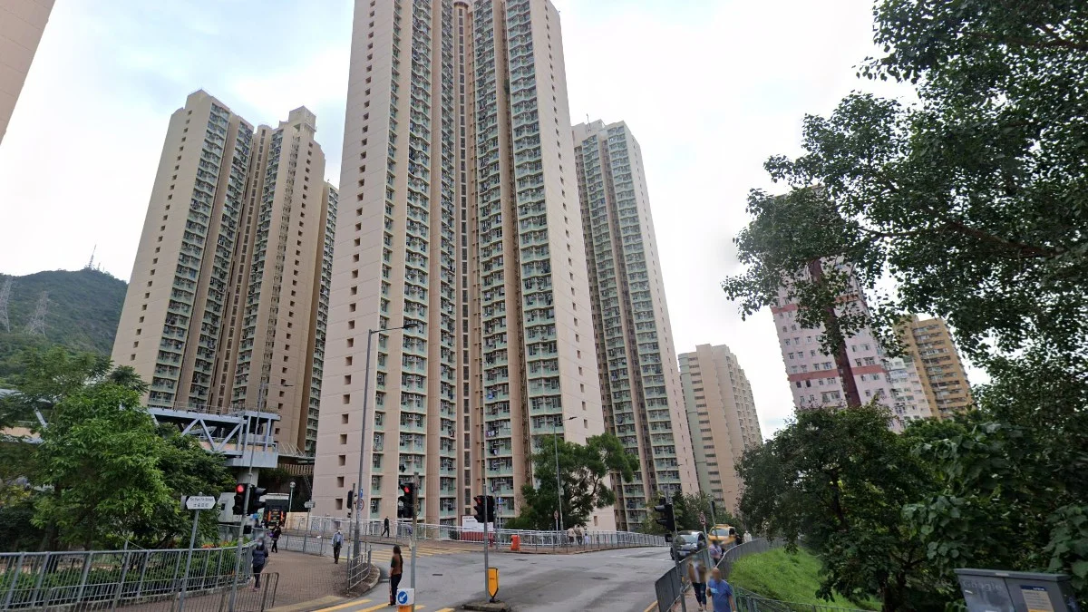 城市中極高公寓樓